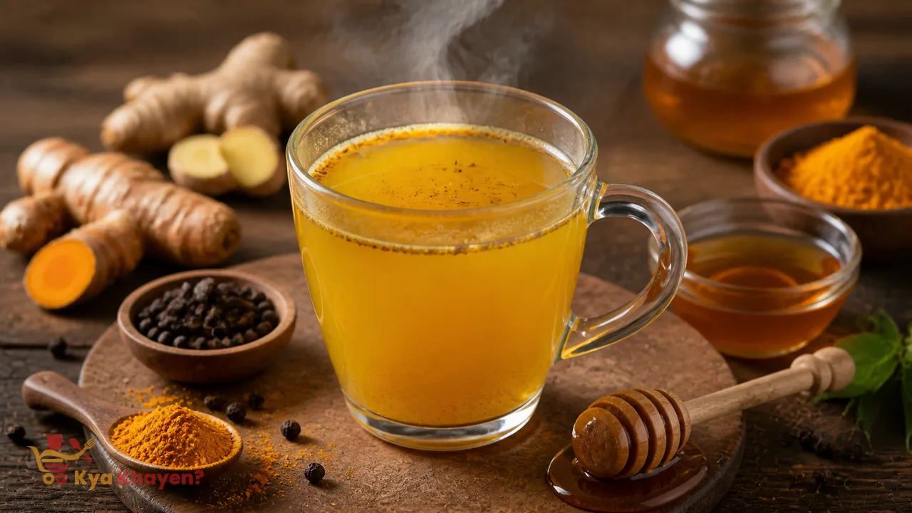 Turmeric Infusion Tea with Ppr + Honey