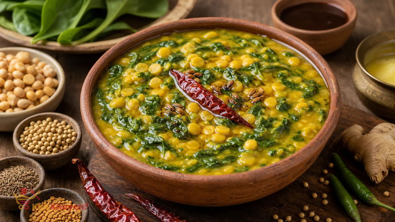 Pigeon Pea with Spinach