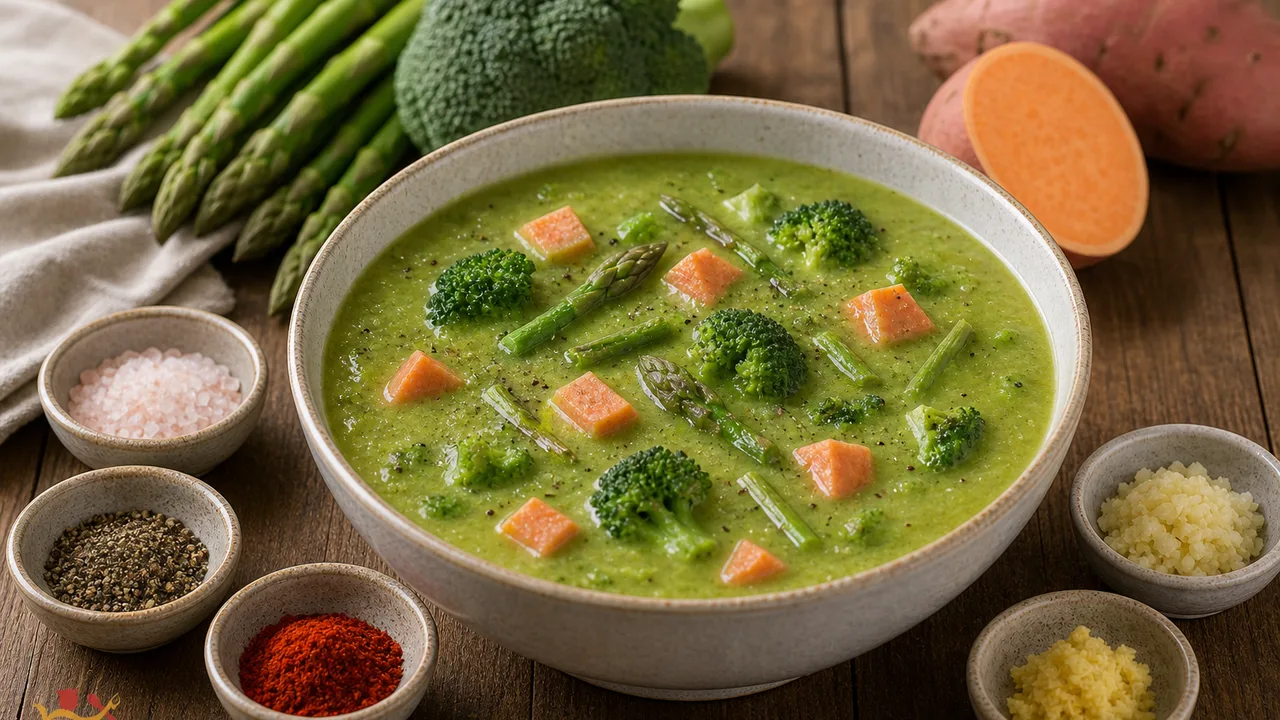 Asparagus Broccoli Soup