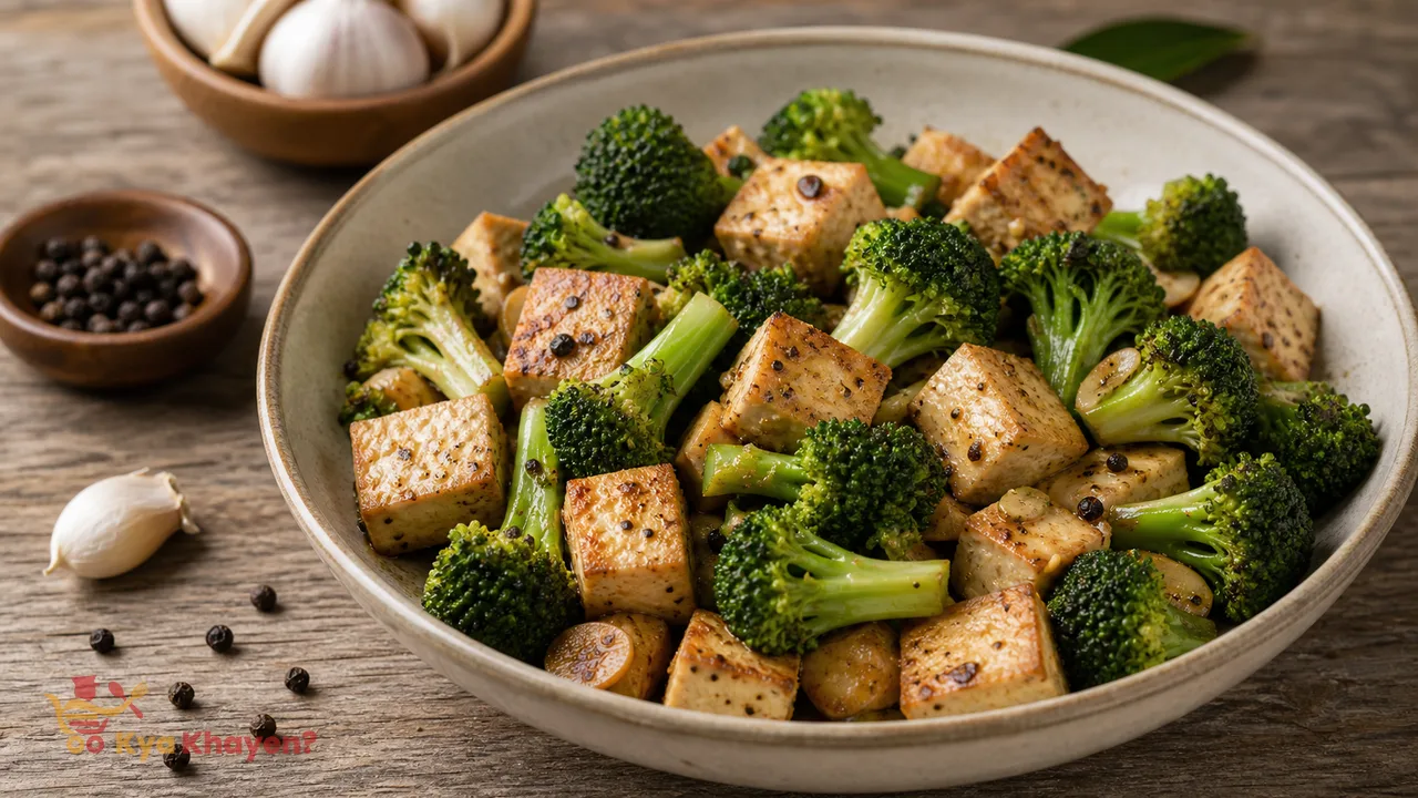Broccoli Salad with Corn and Olives