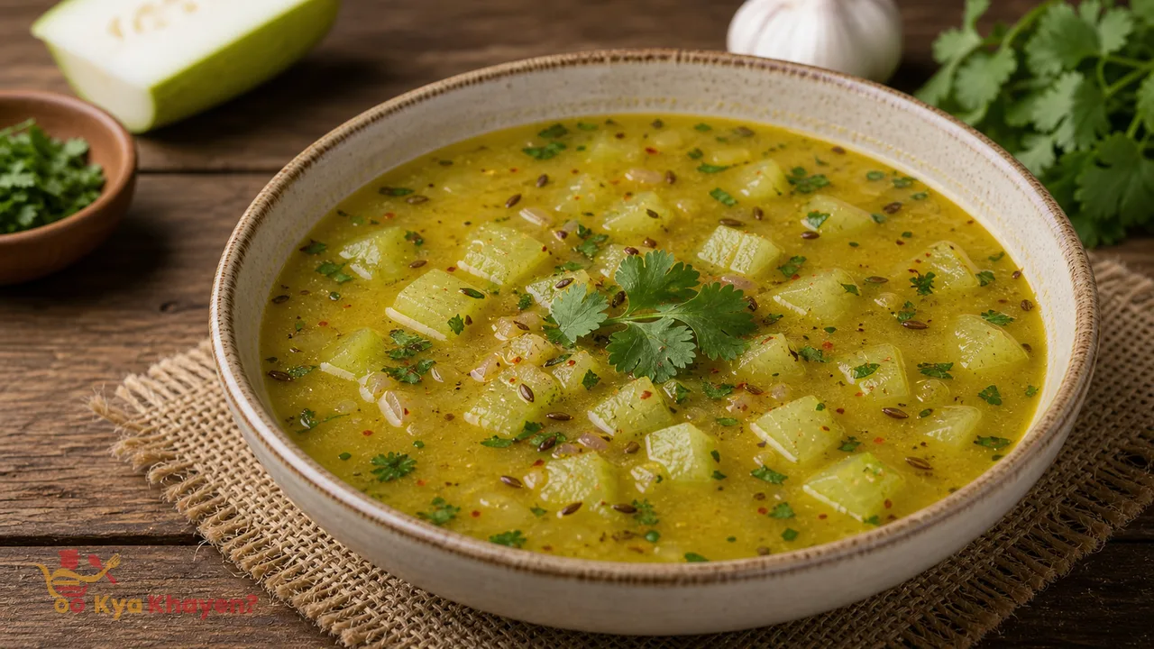 Spiced Gujarati Lauki Soup