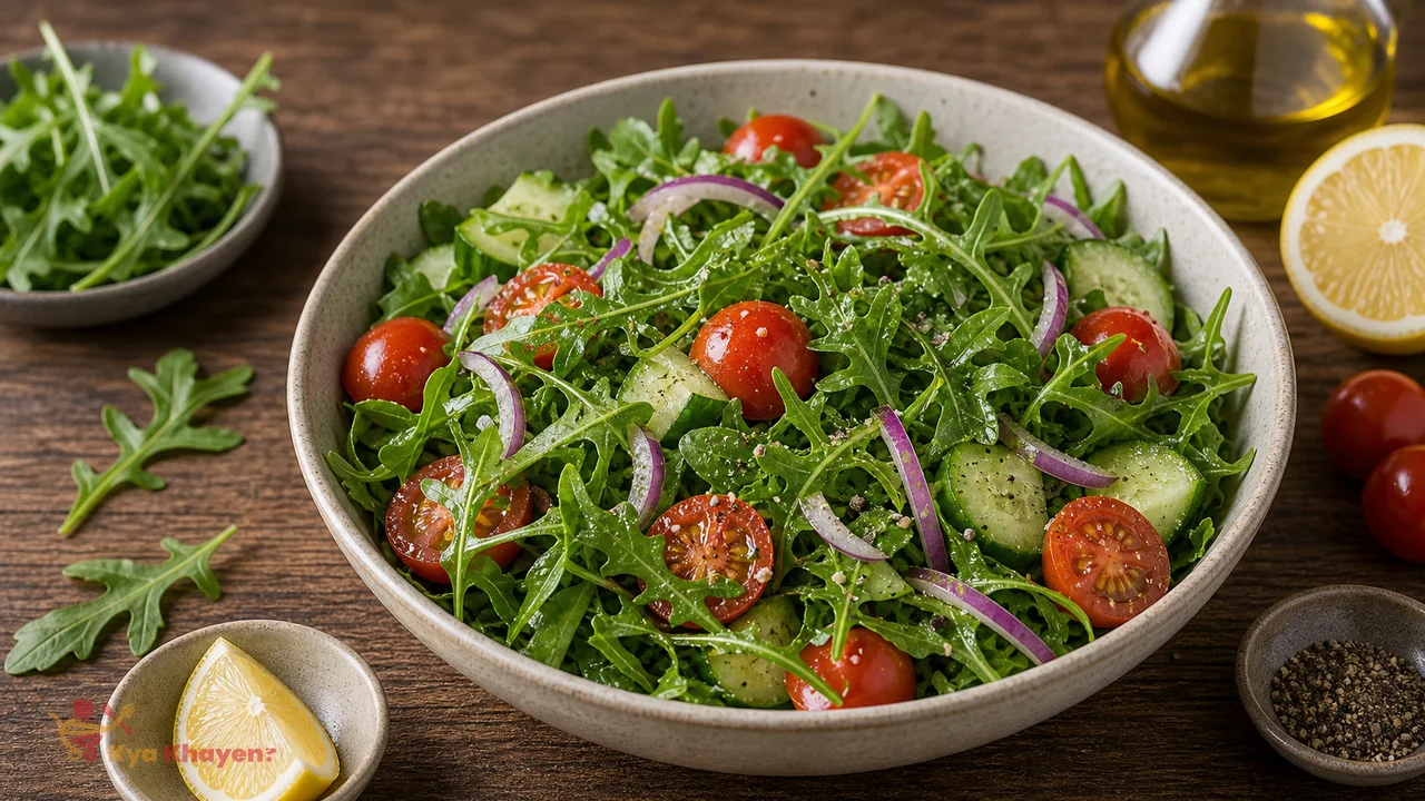 Arugula Salad with Cherry Tomato