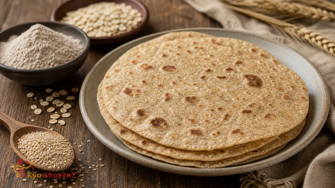 Oat Bran Chapati (30% Oat Bran, 70% Wheat Flour)