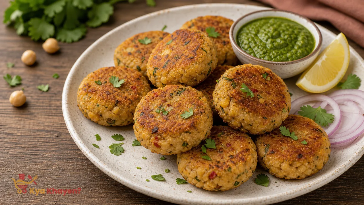 White Chana Cutlets