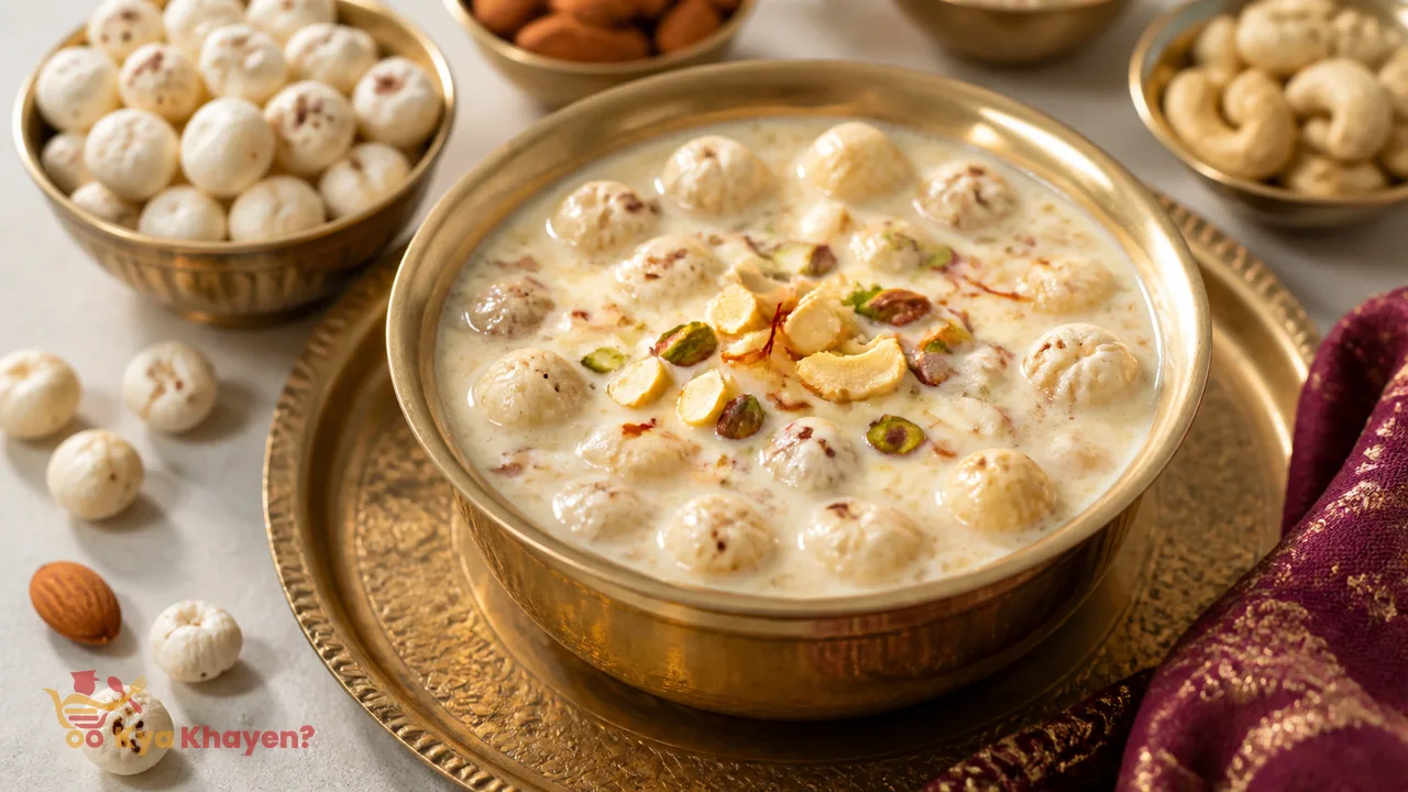 Makhana Kheer recipe