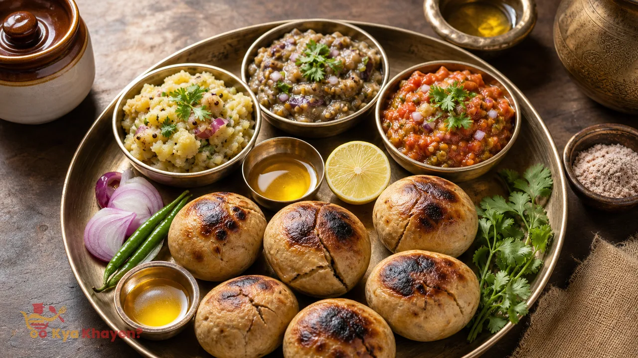 Litti Chokha Thali recipe
