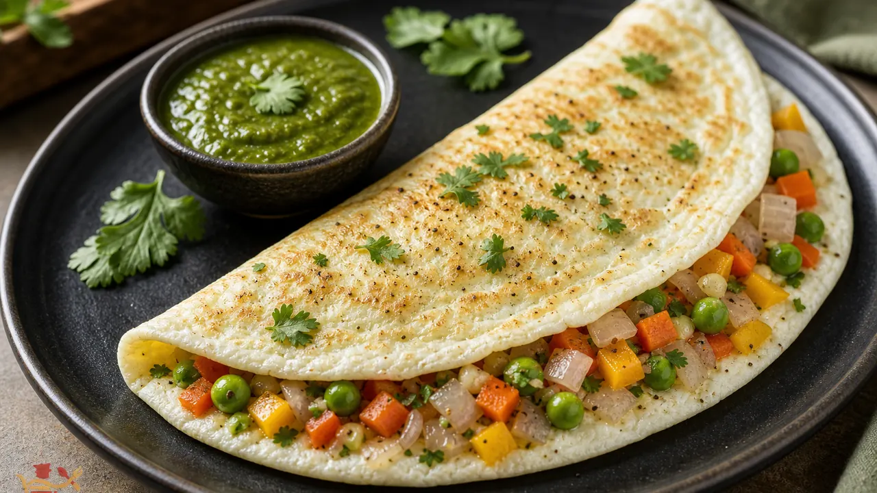 2 Egg Whites Omelette (Add Chopped Carrot, Onions, Peas, Bell Peppers)