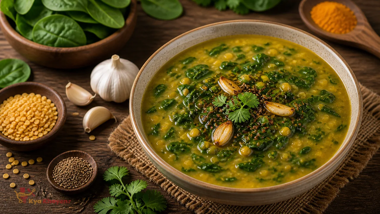 Arhar Dal-Spinach Soup