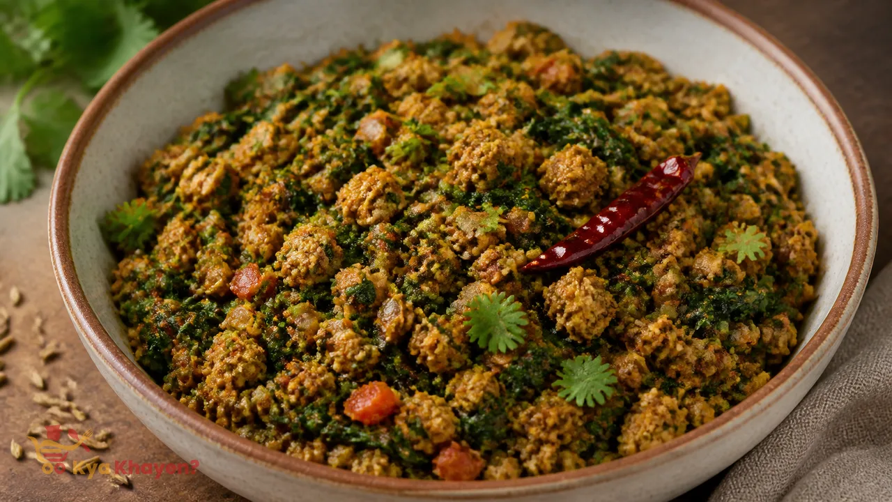 Spinach Chicken Keema