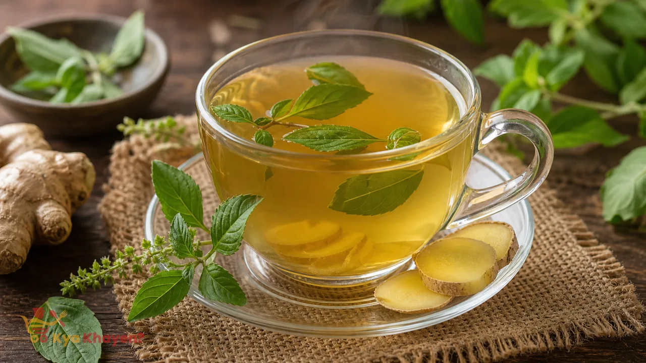 Tulsi-Ginger Infusion Teas