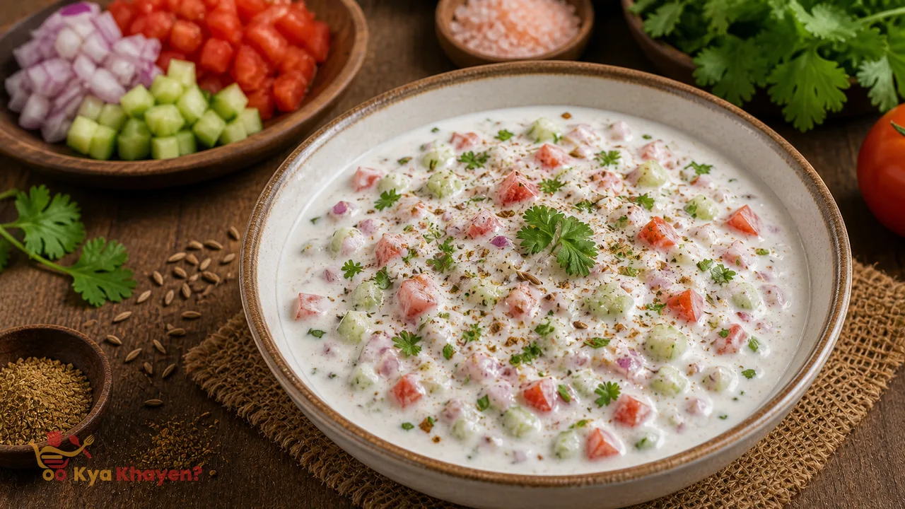 Vegetable Raita (Add Tomato, Onion, Cucumber)
