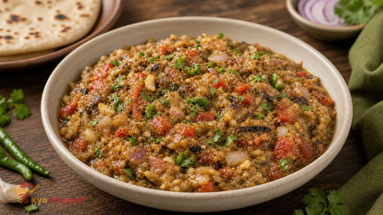 Brinjal Bharta Vegetable