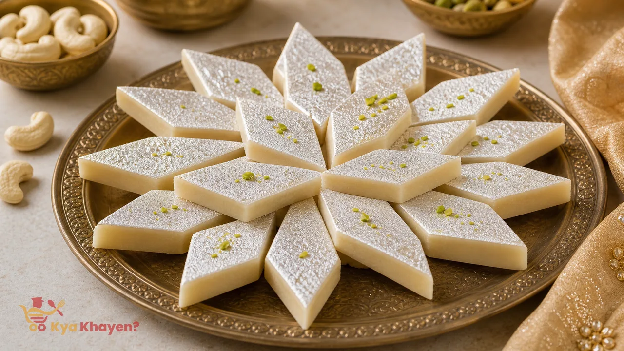 Kaju Katli recipe