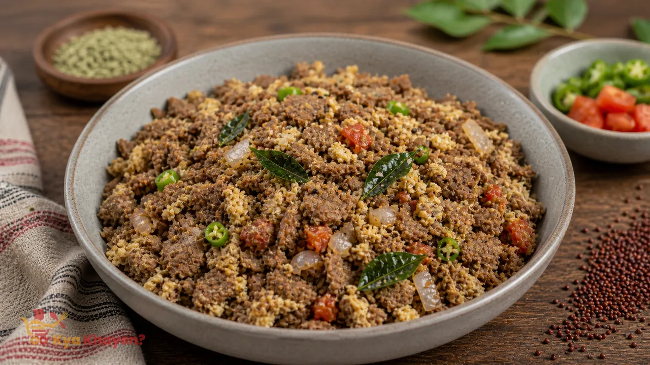Ragi Egg Chapati Churma