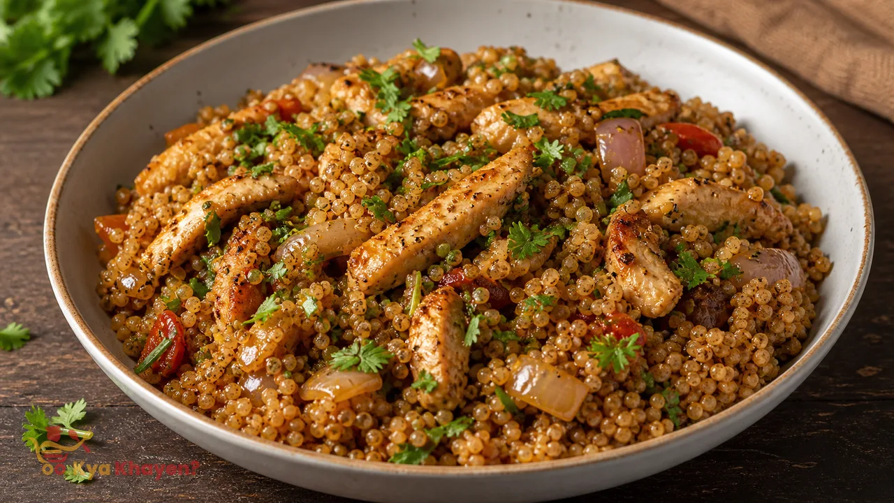 Stir Fried with Chicken Samai
