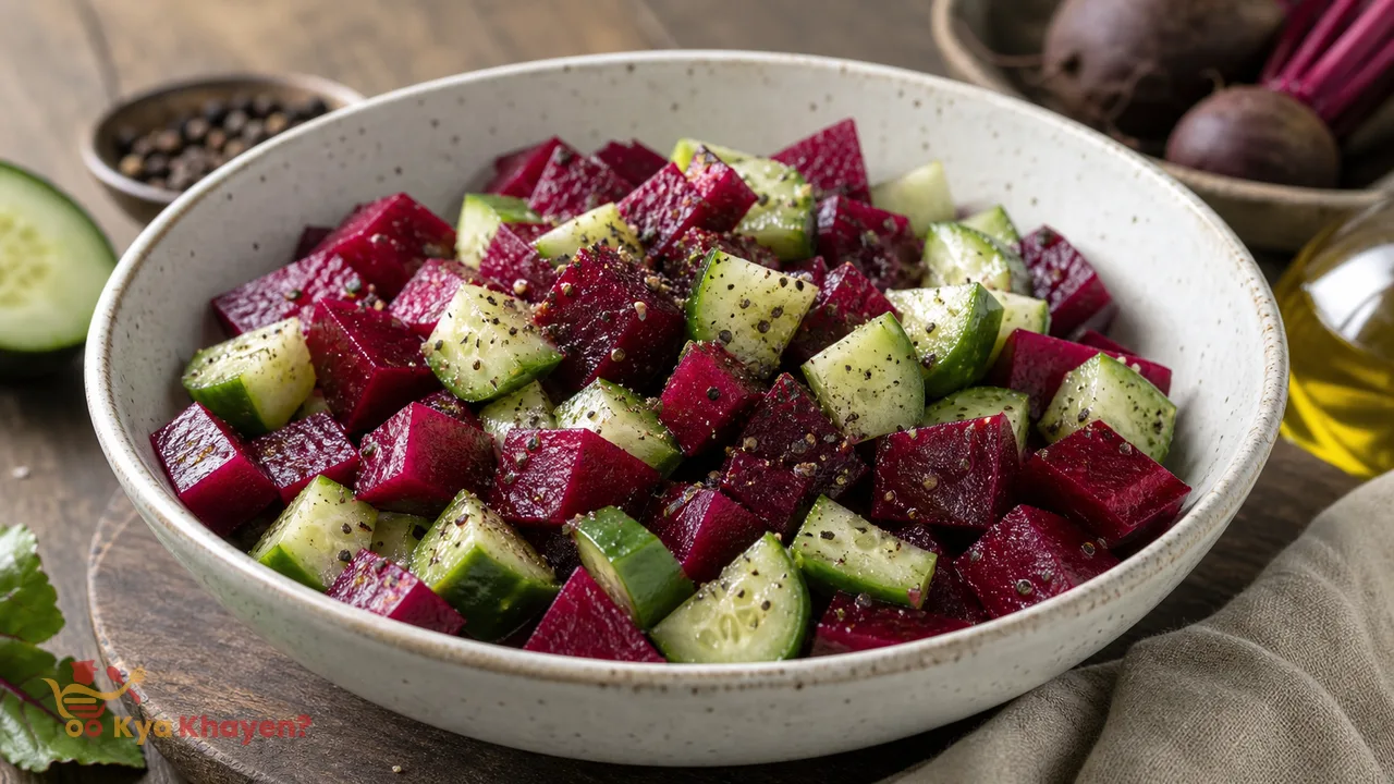 Beetroot Cucumber Salad