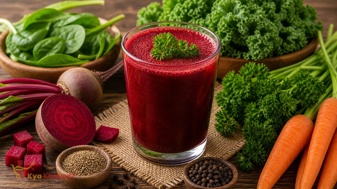 Vegetable Juice (Add Carrot, Spinach, Beetroot, Parsley and Kale)
