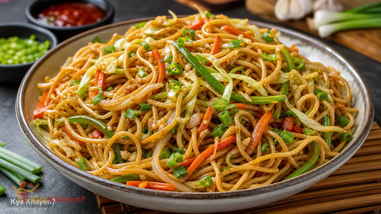 Veg Hakka Noodles