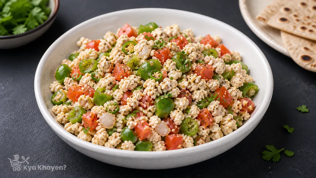 2 Egg Whites Bhurji (Add Tomato, Capsicum, Onions)