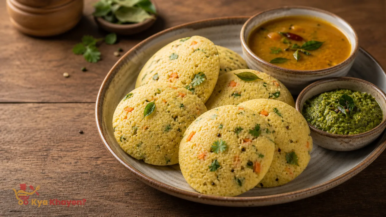 Veg Moong Dal Idli