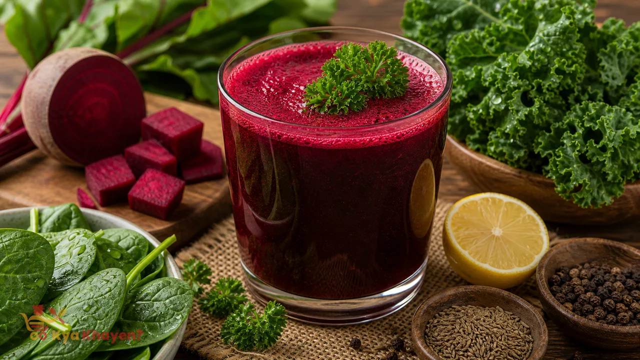 Vegetable Juice (Add Beetroot, Spinach, Kale and Parsley)