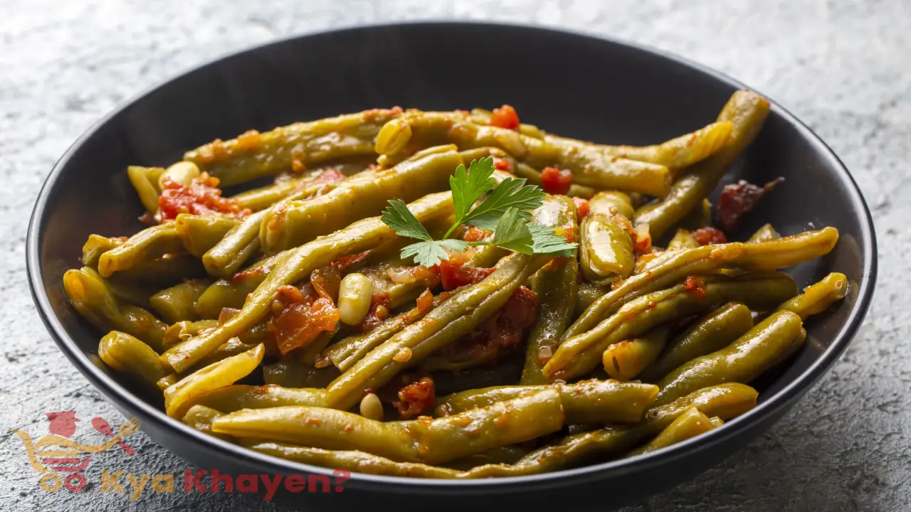 Saute Beans and Onion